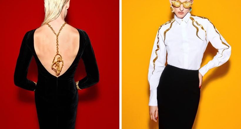 BST Schiaparelli Xuân/Hè 2023 vẻ đẹp bí ẩn riêng của người phụ nữ