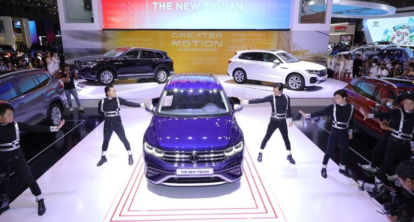 Volkswagen ra mắt xe Tiguan mới tại Triển lãm Ô tô Việt Nam 2022