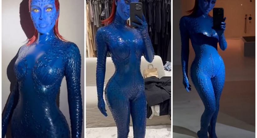 Diện mạo gây sốc của Kim Kardashian hóa trang dịp Halloween