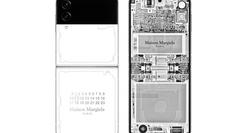 Samsung Maison Margiela Galaxy Z Flip4 mang đến hiệu ứng Bianchetto