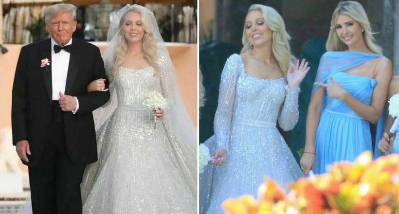 Lễ cưới con gái Donald Trump với doanh nhân người Lebanon