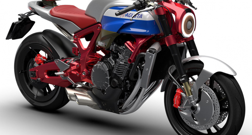 Cận cảnh MV Agusta Concept cafe racer mới ra sẽ mắt vào năm 2024