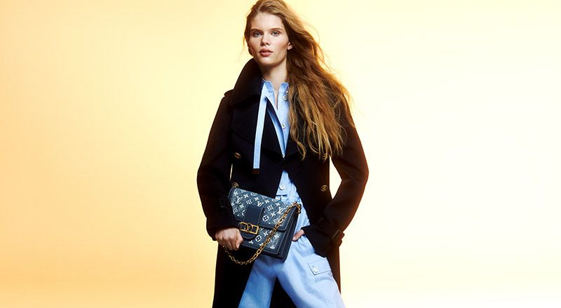 BST túi Monogram Jacquard Denim trong Louis Vuitton Cruise 2023