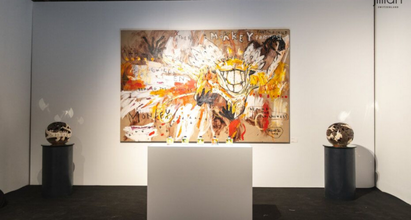 BST nước hoa Come Out kết hợp với hội họa đương đại của Jillian