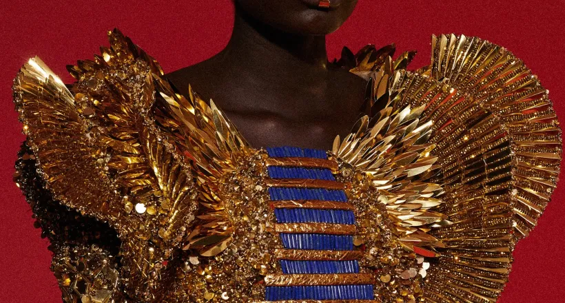 BST Balmain Resort 2023 - Dấu ấn của nền văn minh Ai Cập