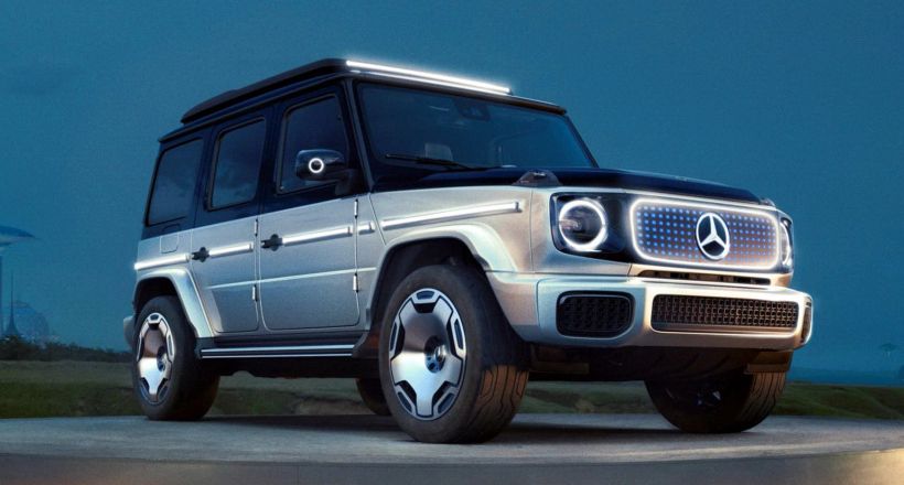Ra mắt Mercedes-Benz G-Class chạy điện vào năm 2024 với 4 động cơ