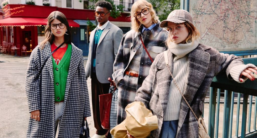 BST H&M Thu Đông 2022 với cảm hứng từ kinh đô thời trang Paris