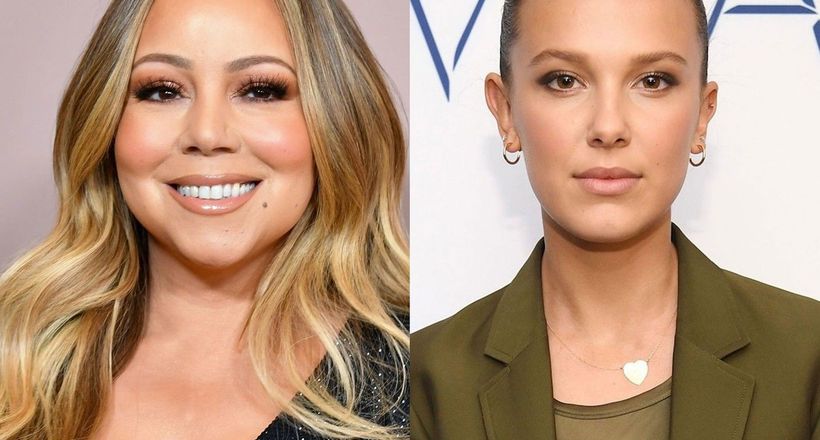 Mariah Carey và Millie Bobby Brown ấp ủ một dự án bí mật