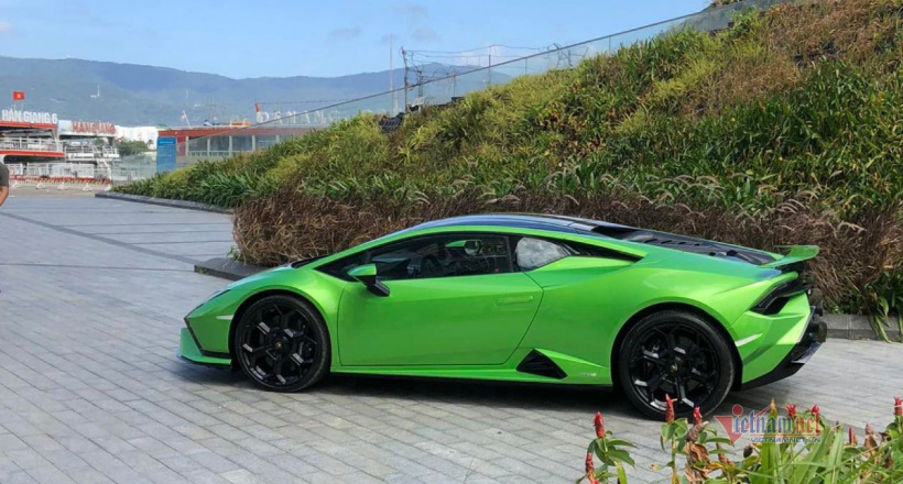 Siêu xe Huracan Tecnica độc nhất Việt Nam lộ diện đầu tiên ở Đà Nẵng