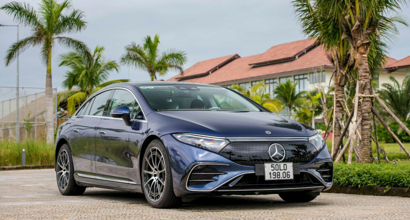 Mercedes-Benz EQS 450+ lập kỉ lục thế giới khi di chuyển 850 km chỉ 1 lần sạc tại Việt Nam
