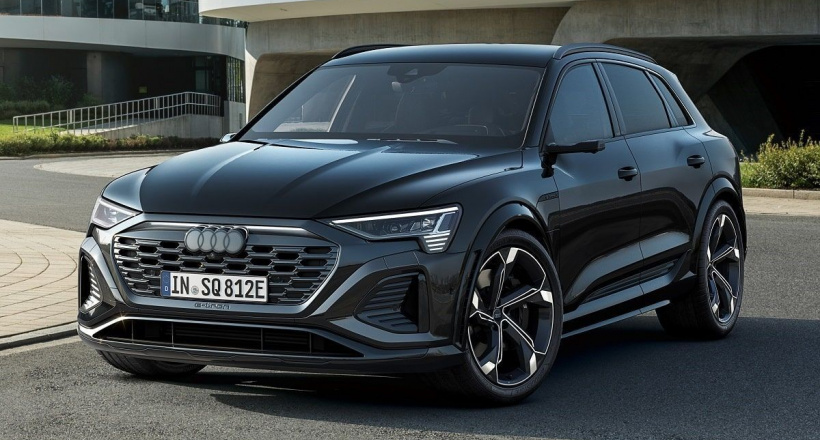 Chi tiết Audi Q8 e-tron 2023: Sang trọng, thể thao