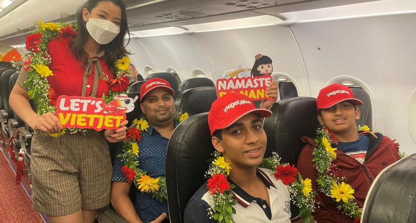 Bay dễ dàng từ Đà Nẵng tới thẳng Ahmedabad (Ấn Độ) cùng Vietjet