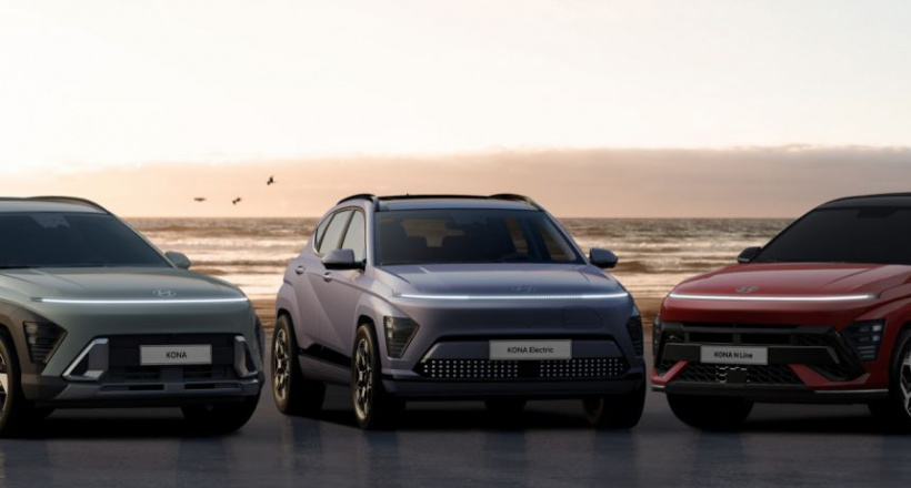 Hyundai Kona 2024 ra mắt với 4 biến thể