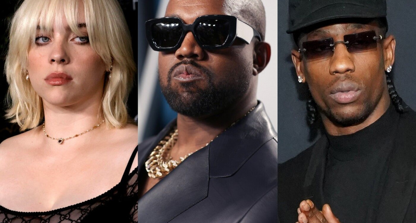 Kanye từ chối biểu diễn tại Coachella trừ khi Billie Eilish xin lỗi Travis Scott