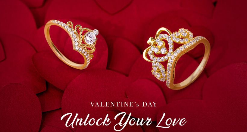 Valentine này hãy để cảm xúc thăng hoa cùng trang sức Lộc Phúc cao cấp