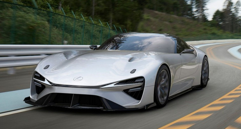 Lexus trình làng siêu xe điện "soán ngôi" LFA