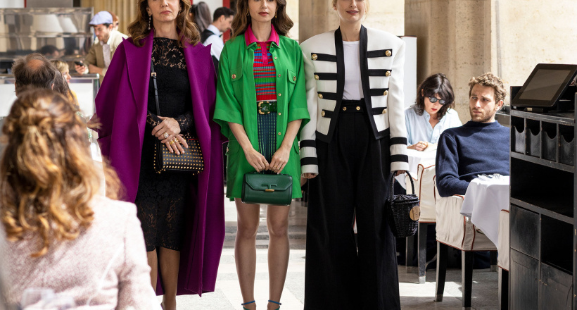 Soi nhan sắc ấn tượng từ các nhân vật nữ trong “Emily in Paris” mùa 2