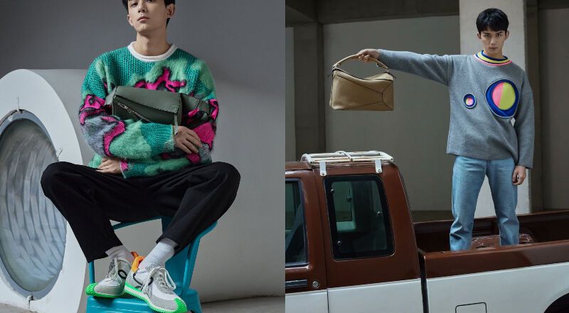 Nam diễn viên trẻ Ngô Lỗi  trở thành đại sứ cho thương hiệu Loewe