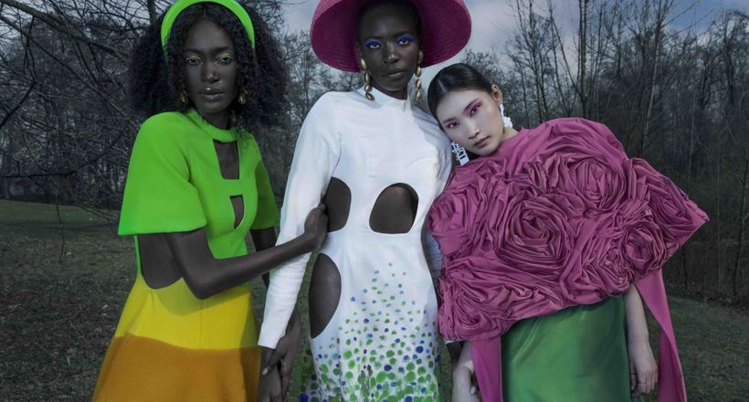 NTK Phan Đăng Hoàng cho ra mắt BST La Peinture trong khuôn khổ Milan Fashion Week
