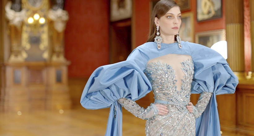 BST Haute couture Xuân-Hè 2022: Ziad Nakad cảm xúc nữ quyền thăng hoa