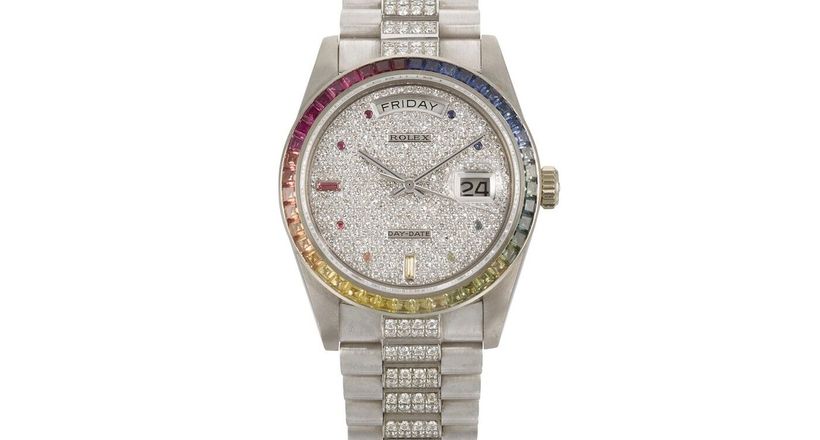 Chiếc đồng hồ Rolex “Rainbow Khanjar” quý hiếm được đưa ra đấu giá
