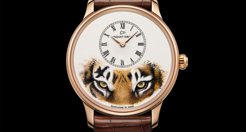 Bộ sưu tập Lục Hổ quy tụ kĩ nghệ bí truyền của Jaquet Droz