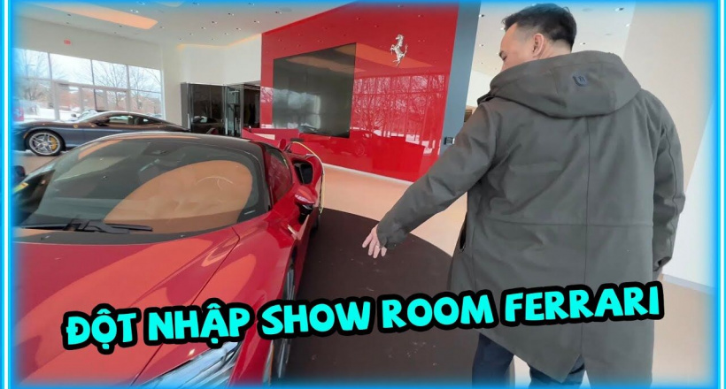 Showroom Ferrari có những gì