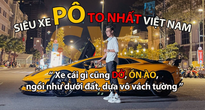 Khanh Supper review Lamborghini SVJ sau 1 năm gắn bó !