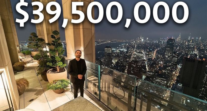 Bên trong căn Penthouse trị giá 39.500.000 đô la với tầm nhìn tuyệt đẹp ra thành phố New York