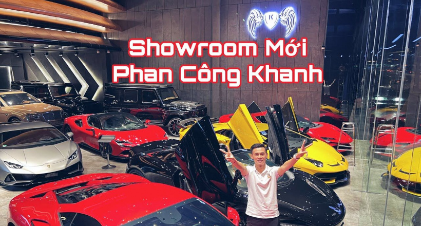 K_Supper | Showroom siêu xe Dubai thu nhỏ giữa Sài Gòn của Khanh Supper