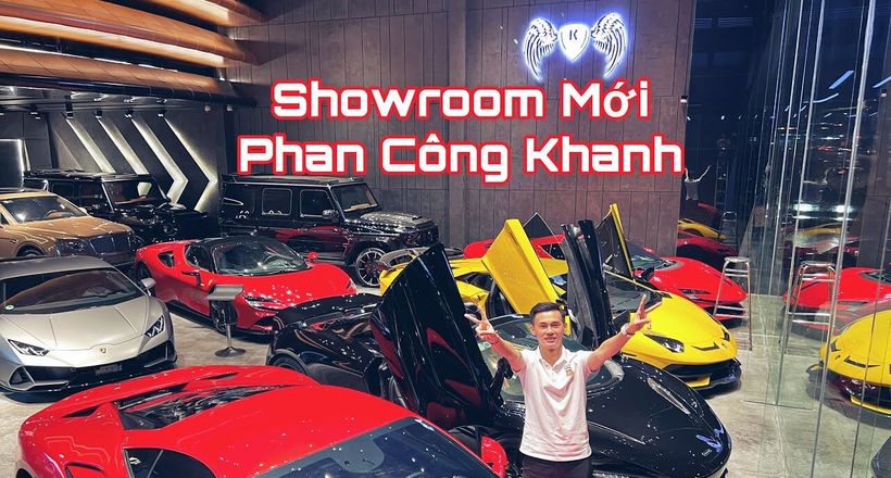 K_Supper | Showroom siêu xe Dubai thu nhỏ giữa Sài Gòn của Khanh Supper
