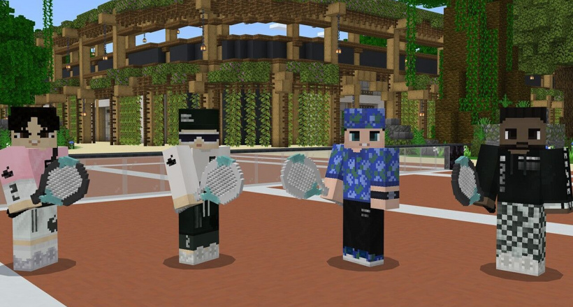 Lacoste hé lộ dự án hợp tác cùng Minecraft