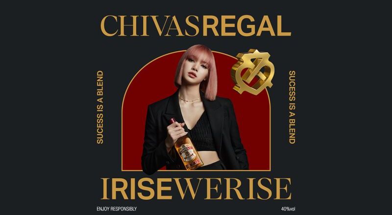 Chivas bổ nhiệm Lisa Blackpink làm tân đại sứ thương hiệu