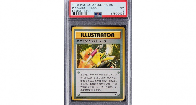 Thẻ bài Pokémon Pikachu 1998 ba chiều siêu hiếm được bán với giá kỷ lục 20,1 tỷ đồng