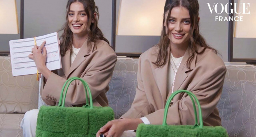 Taylor Hill mang gì trong túi cho Paris Fashion?