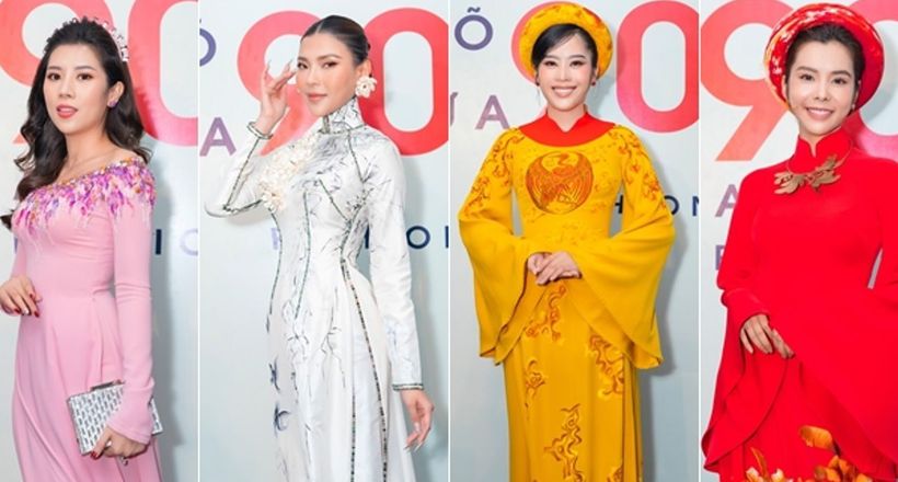 NTK Đinh Văn Thơ - BST Nàng Dâu show thời trang mang tên “Gõ cửa 90”