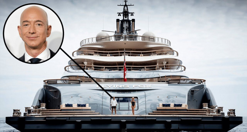 Bên trong hạm đội siêu du thuyền sang trọng trị giá 1 tỷ đô la của Jeff Bezos