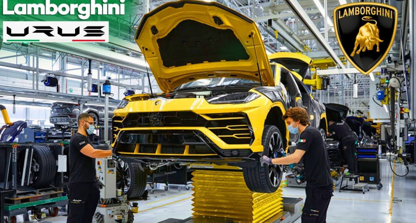 Lamborghini Urus Nhà máy - Dây chuyền lắp ráp - Quy trình sản xuất (Nhà máy siêu xe)
