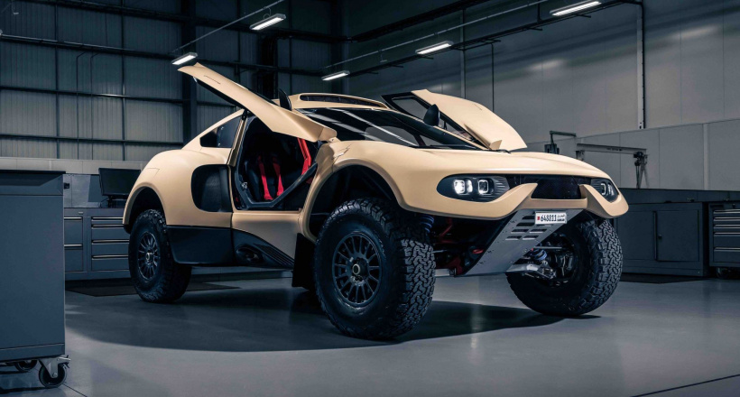 Chiếc xe “Thợ săn” trị giá 1,6 triệu USD của Prodrive là siêu xe chạy trên mọi địa hình