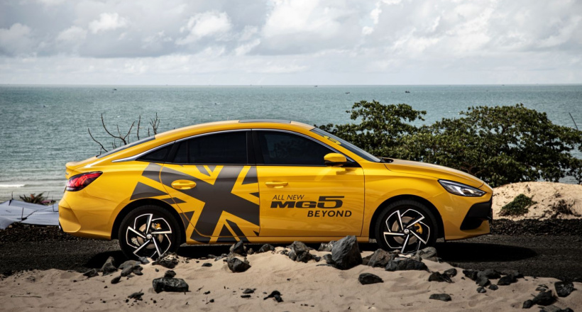 Khám phá mẫu sedan mang thương hiệu Anh Quốc, giá Việt - MG5