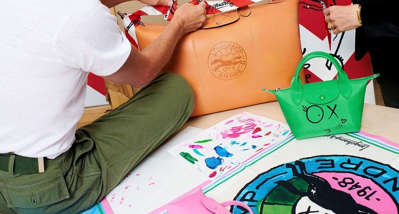 Longchamp hợp tác cùng nghệ sĩ Graffiti André Saraiva