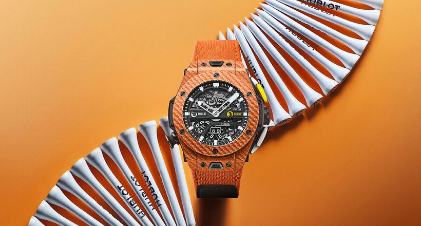 Big Bang Unico Golf Orange Carbon: Tinh thần luôn cầu tiến của Hublot
