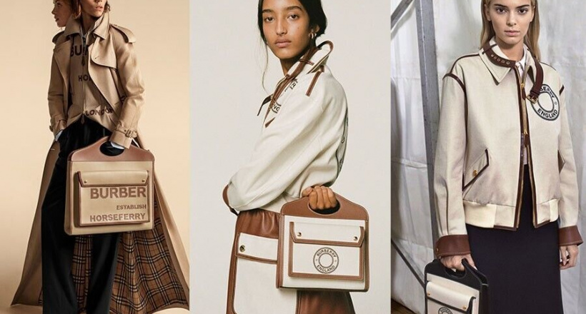 Vẻ đẹp Anh thanh lịch từ túi xách Burberry “Canvas Story”