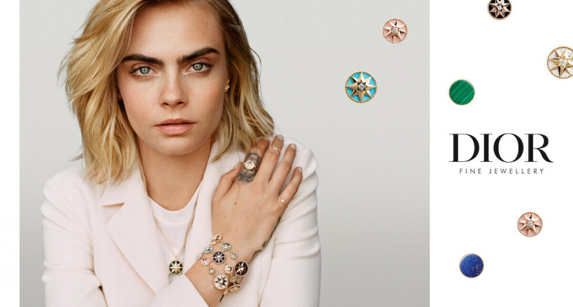 BST Rose des Vents - Câu chuyện ngôi sao may mắn từ trang sức Dior