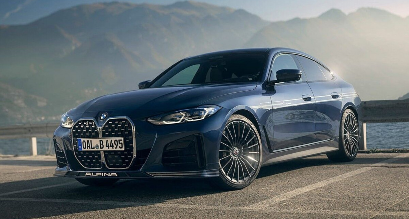 BMW Alpina ra mắt B4 Gran Coupe 495HP