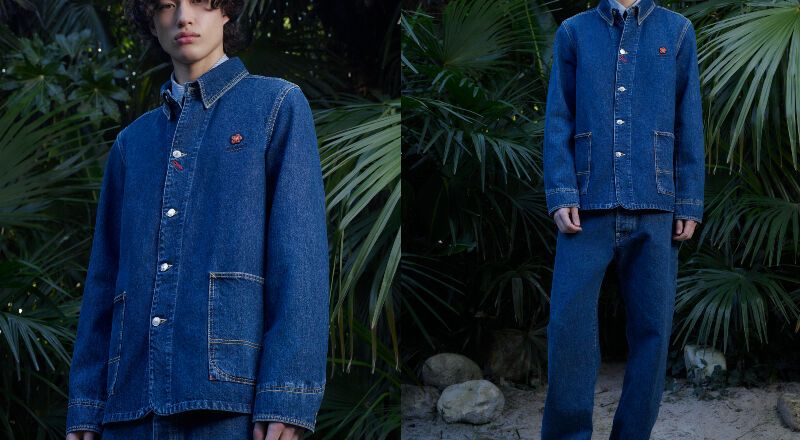 BST Kenzo Xuân Hè 2022 - Mang denim trẻ trung năng động quay lại