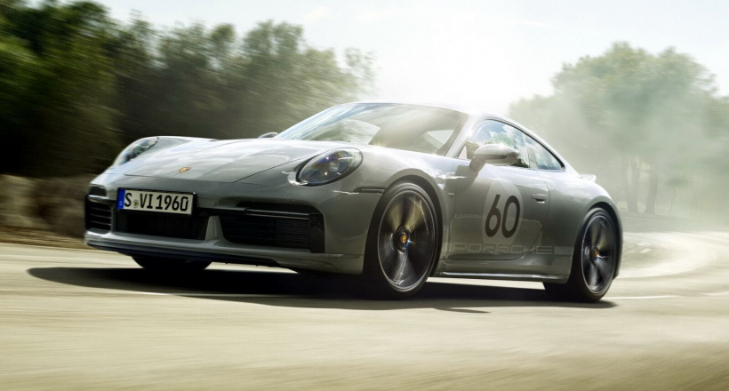 Porsche 911 Sport Classic 2023 với hộp số sàn, công suất đạt 543 lực