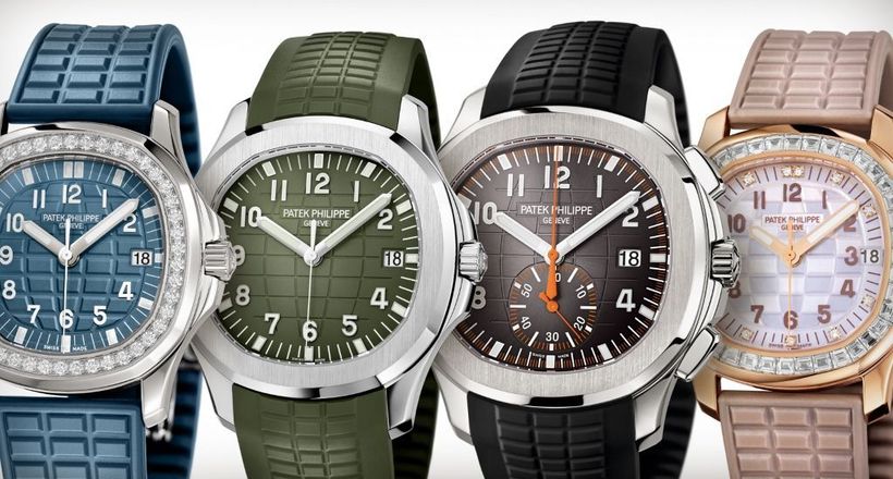 Mãn nhãn với 7 phiên bản Patek Philippe Aquanaut mới