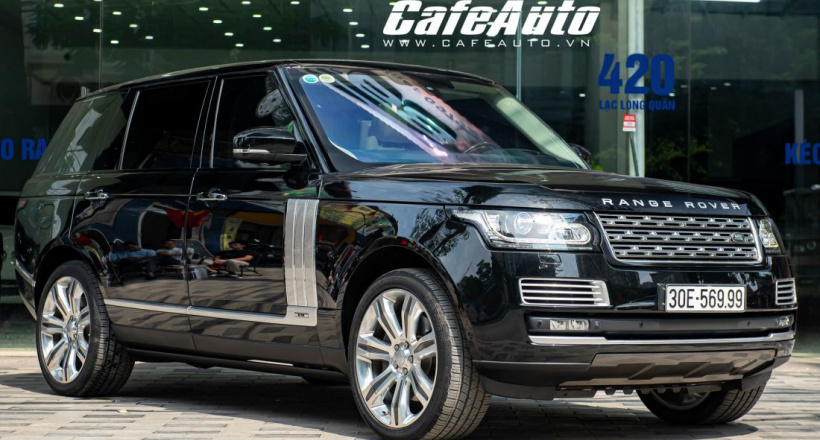 Range Rover Autobiography Black Edition sau 7 năm dùng vẫn được giá