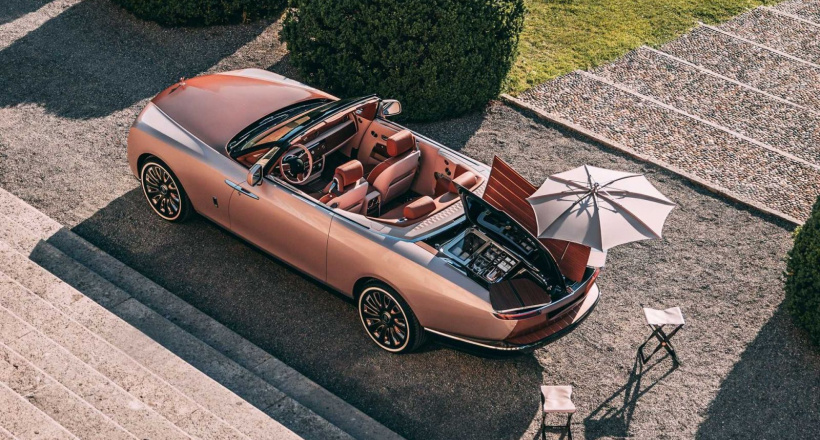 Cận cảnh Rolls-Royce Boat Tail thứ 2 với màu sơn độc đáo